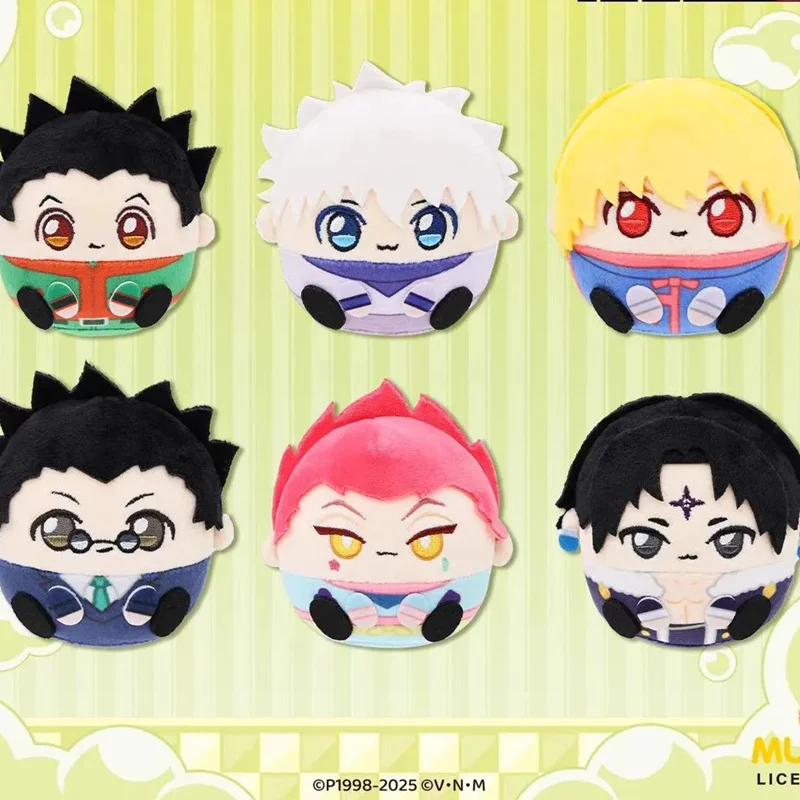 Caja Sorpresa Original de Hunter x Hunter con Figuras de Killua, Leorio, Hisoka y Kurapika, Modelo de Anime, Adorno Coleccionable, Regalo