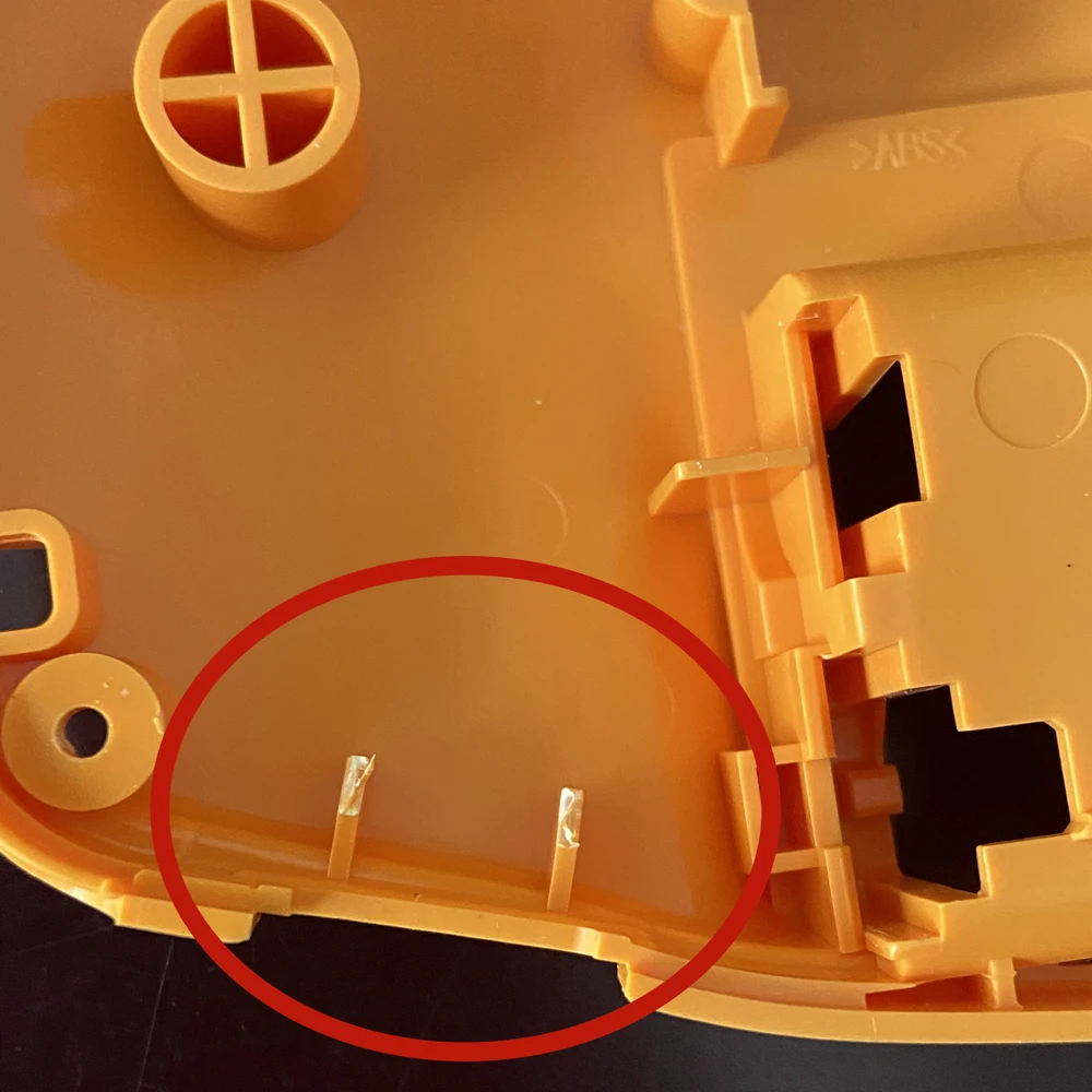 Pulsante ON OFF dell'interruttore di accensione per Gameboy Advance Per parti di ricambio GBA