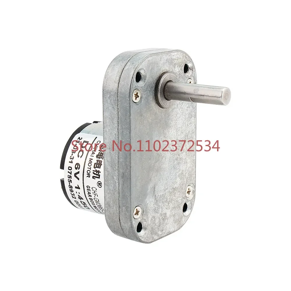 GM3865 DC gear 520 reduction motor intelligent car barbecue oven motor DC12V24V