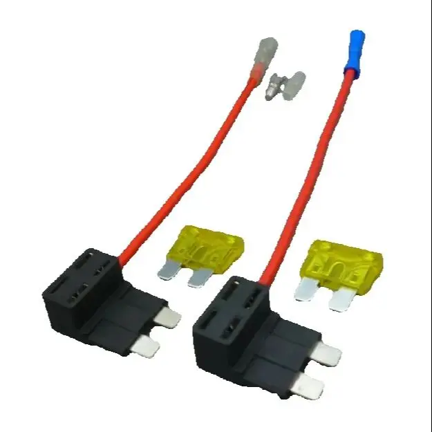 shhworldsea 1pcs 20A Add Circuit Medium Blade Fuse Boxes Holder Fuse Adapter Tap Kit ACS ATO ATC Piggy Back