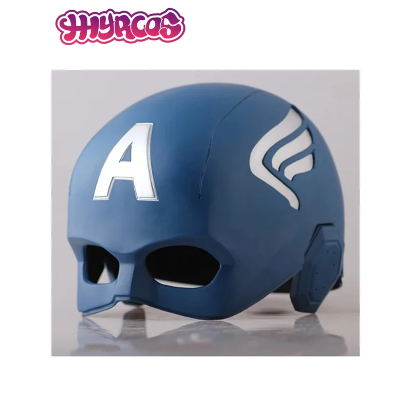 CyAnime Wearable Captain Helmet America Cosplay Masks for Women Men Halloween Advanced Version Cosplay Masks Birthday Gift view 6