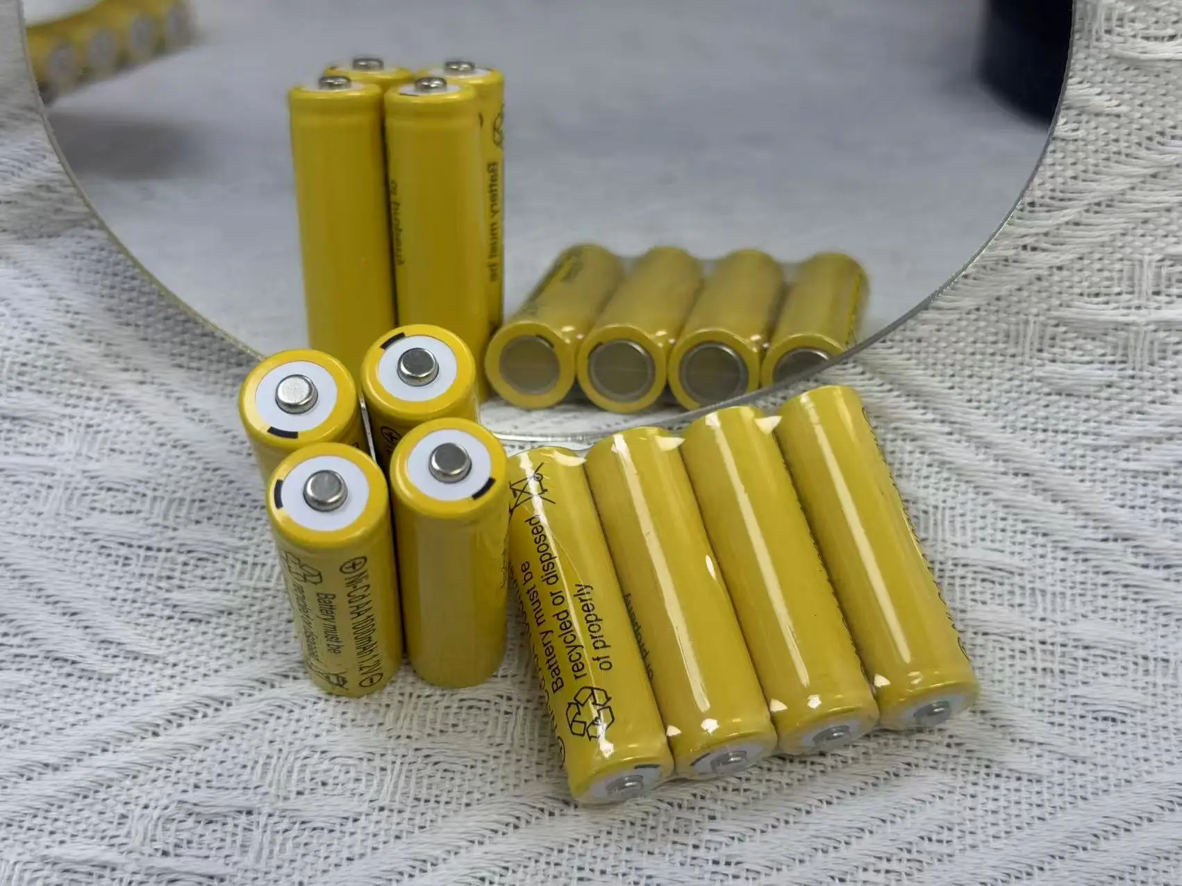 بطارية قلوية جديدة AA قابلة لإعادة الشحن 1.2 فولت 1000 مللي أمبير في الساعة - تصميم حصري من أسطوانة Alcalinas، متعدد اللغات #2