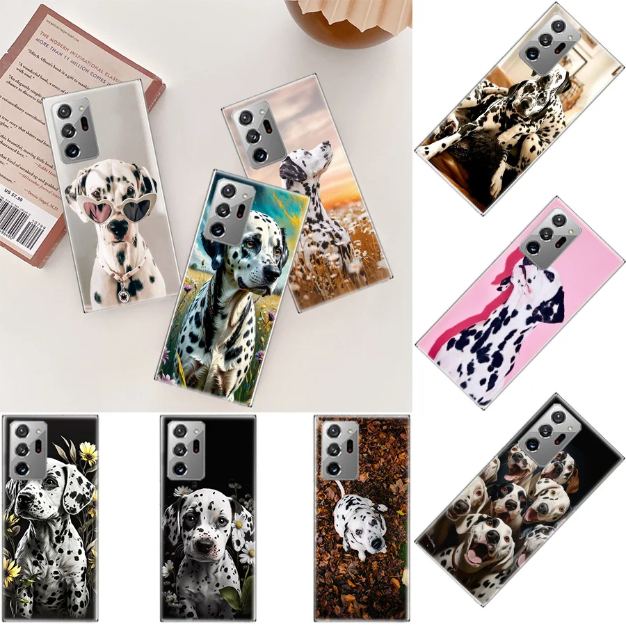 A Clever Spotted Dog Phone Case For Galaxy Samsung A03 A03S A13 A23 A33 A53 A73 A54 A34 A24 A14 5G A04 A04S A9 A8 A7 A6 Plus A10