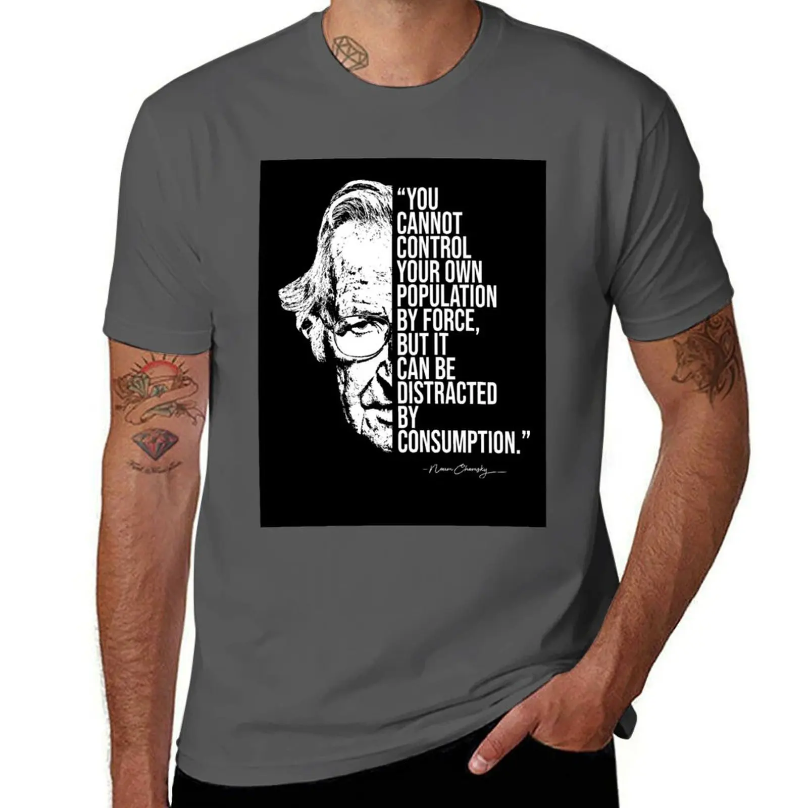 

Noam Chomsky quote, quotes T-Shirt Casual Work Wear T-Shirt