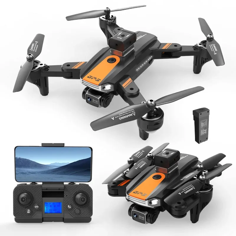 S9 GPS RC Drone with 8K HD Dual Camera with Obstacle Avoidance Helicopter Profesional Brushless Remote Control Drone Plane Toys