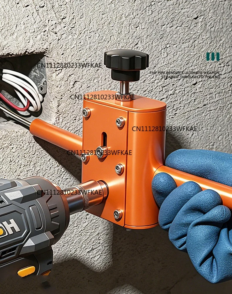 Concealed Conduit Wiring Tools Electrician's Conduit Wire Threading Machine For Narrow Spaces Wall Underground Data Center