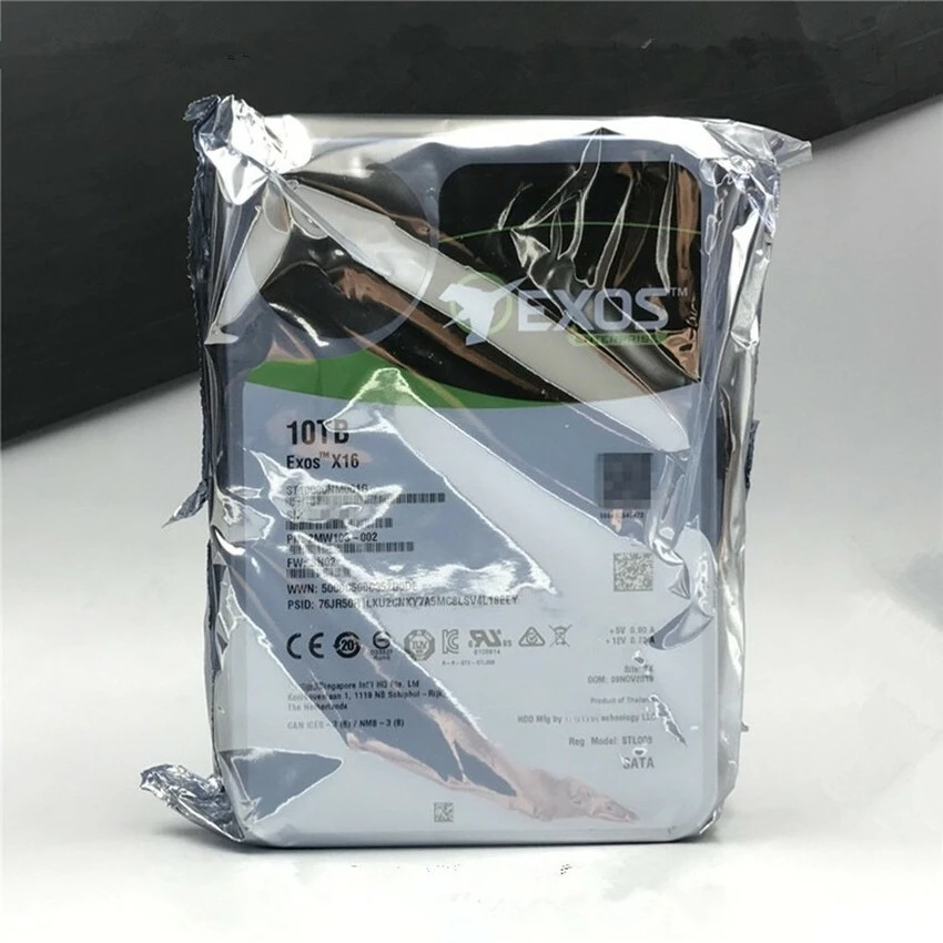 NEW ST10000NM001G Exos X16 10TB 7.2K SATA 6Gbps 3.5