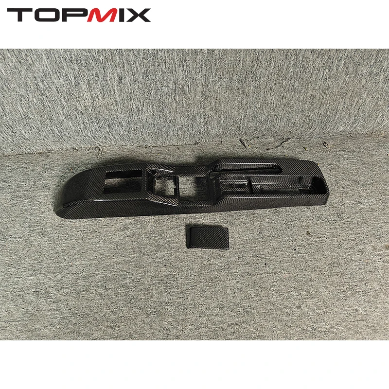 For Ferrari 360 Convertible 2000-2005 Center Console Gear Shift Panel Carbon Fiber Armrest Upgrade Modification Parts
