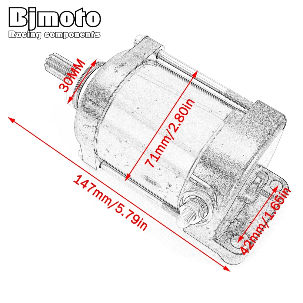 Motorcycle Starters for BMW G310 G310R K03 G310GS K02 2016-2020 Starter Motor For Piaggio Sprint 125 Primavera 150 GTV 300 LX125