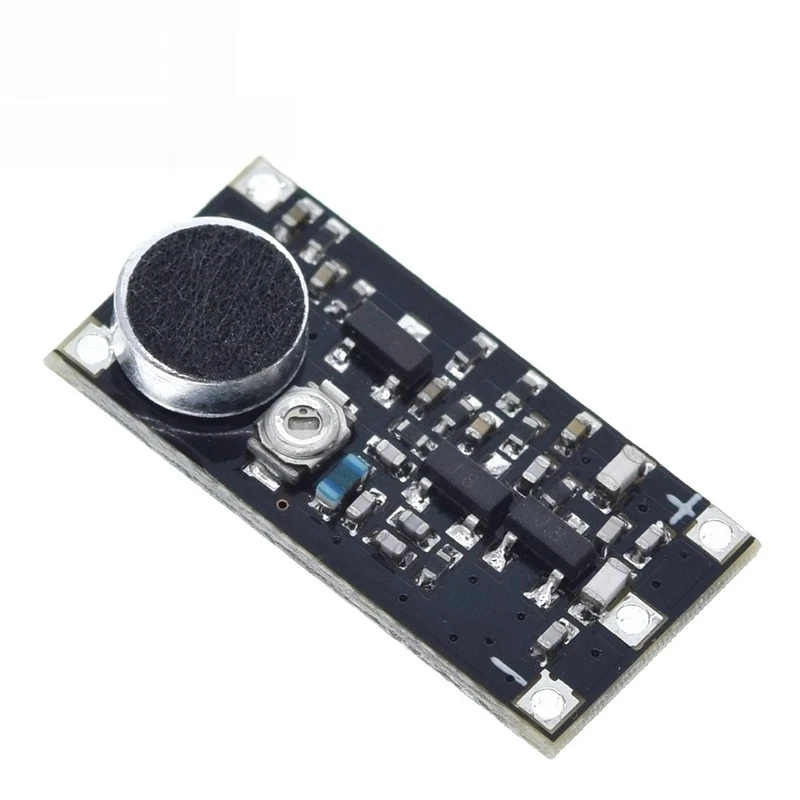 88-115MHz FM Wireless Microphone Surveillance Transmitter Module Board For Arduino Adjustable Capacitor DC 2V 9V 9mA Voltage