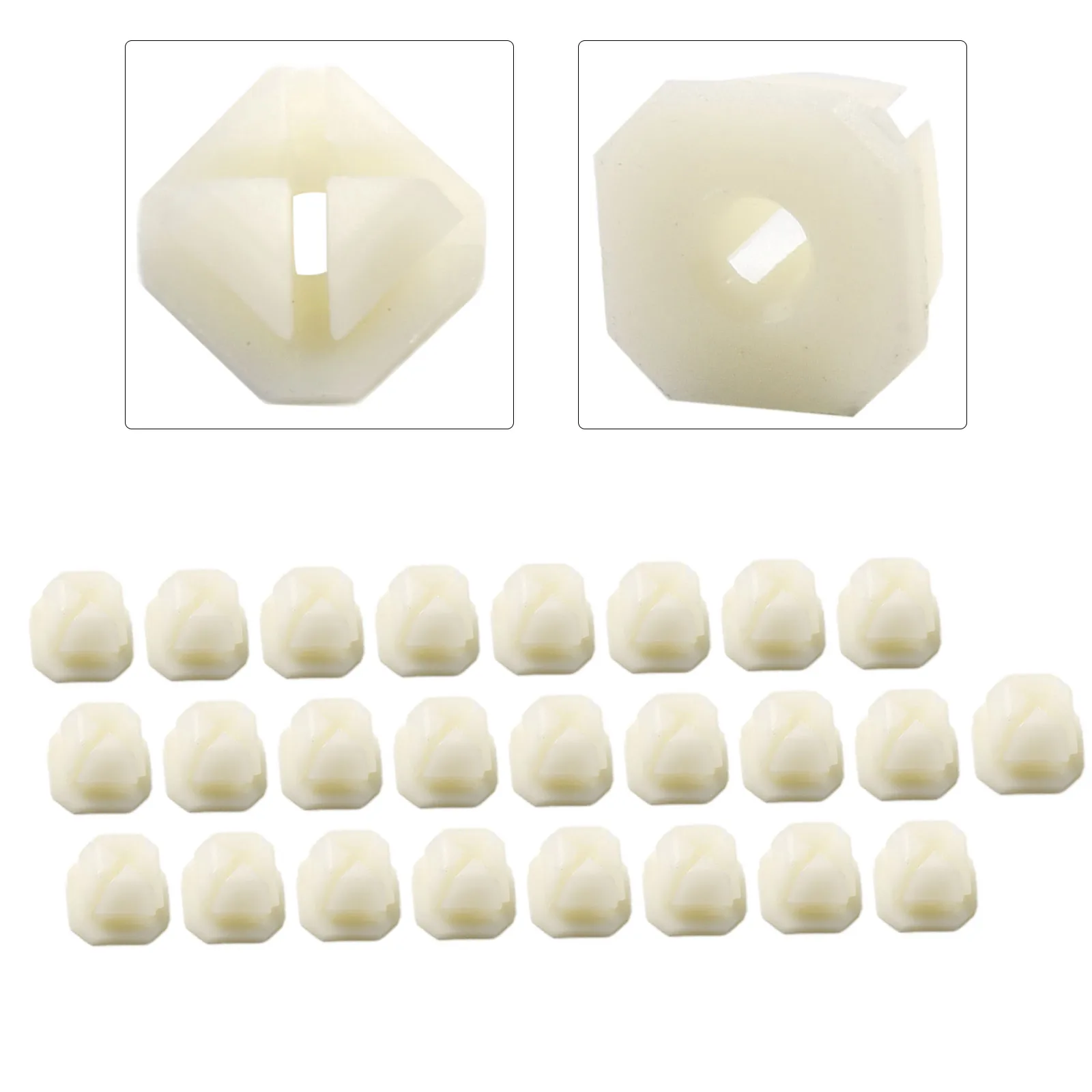 Pince de retenue automatique adaptée à la lumière de sauna de voiture, taille de vis de grille de montage, clips d\'écrou à œillets, fixation adaptée