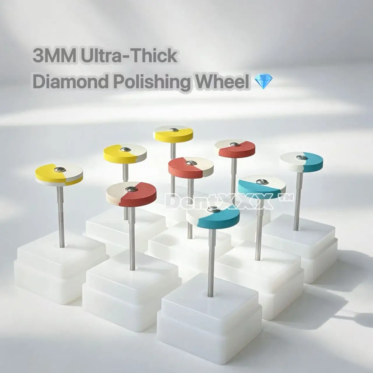 

3MM Ultra-Thick Diamond Polishing Heads Heavy-Duty Polishers For finishing and polishing】