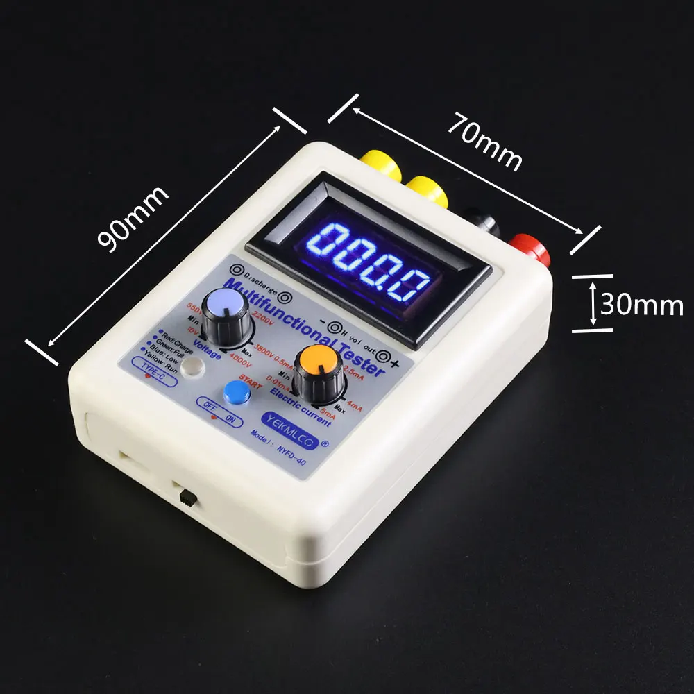 0-4000V IGBT Tester Transistor Withstand Voltage Tester Diode MOS Triode MOV LED Voltage Capability Tester 1000V Discharger