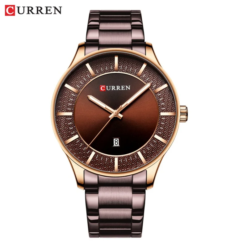 

Curren New 8347 Steel Belt Watch Waterproof Quartz Calendar Men's Watch Business Foreign Trade Men's Watch