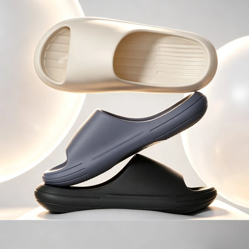 Cloud Soft EVA Slippers Silent Non Slip Deodorant Shower Slides Indoor Outdoor Sandals Men Women