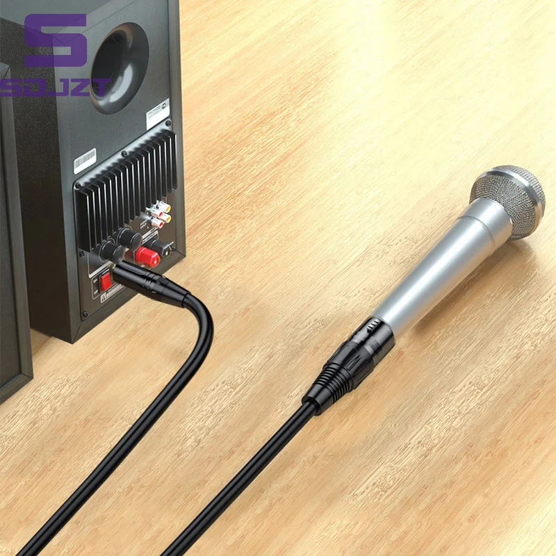 6.5mm Audio To XLR Female Audio Cable 6.35 Large Two Core XLR Balanced Microphone Mixer Speaker Audio Cable 1m 2m 3m