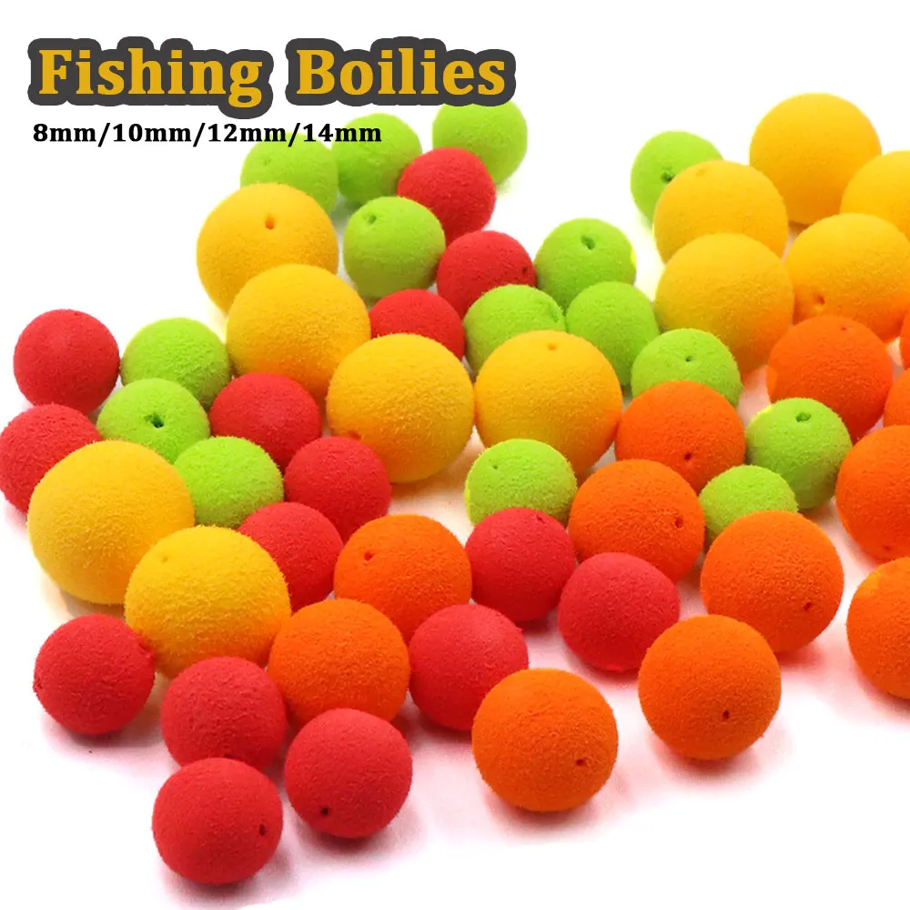 Carp Fishing Bait Pop Up Boilie Buoyancy Ball For Hair Rig  Carp Fishing Accessories Tackle Floating Fishing Beads 8/10/12/14mm