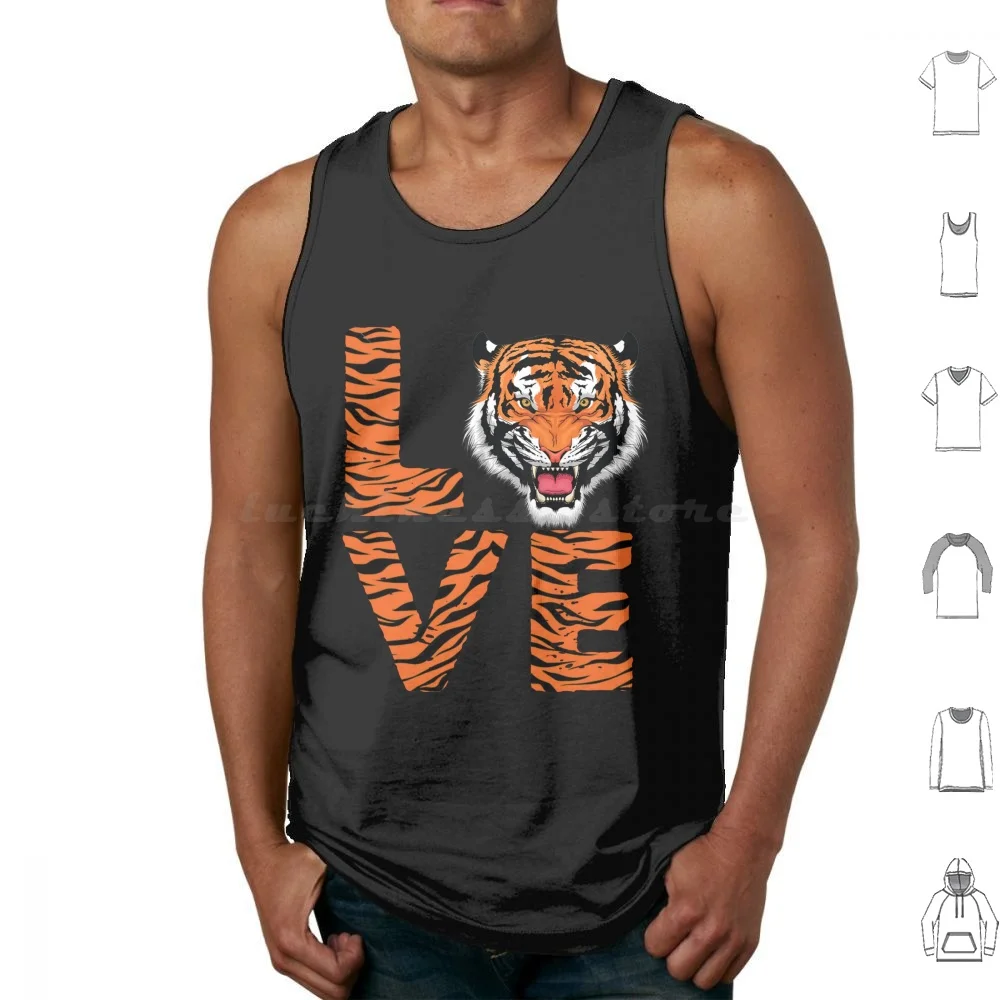 

Bengal Tiger L O V E Love Designs For Men Women Kids Tank Tops Vest Sleeveless Tiger Bengal Tiger Tigers Animal Cat Bengal