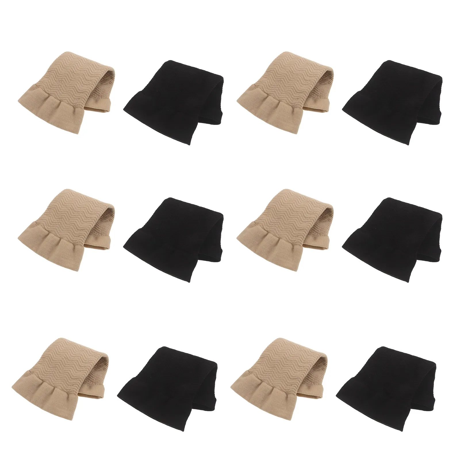 6Pairs Slimming Arm Shaper Sleeve Upper Flabby Compression Sleeves Lightweight Breathable Sun Protection Arm Covers for Women