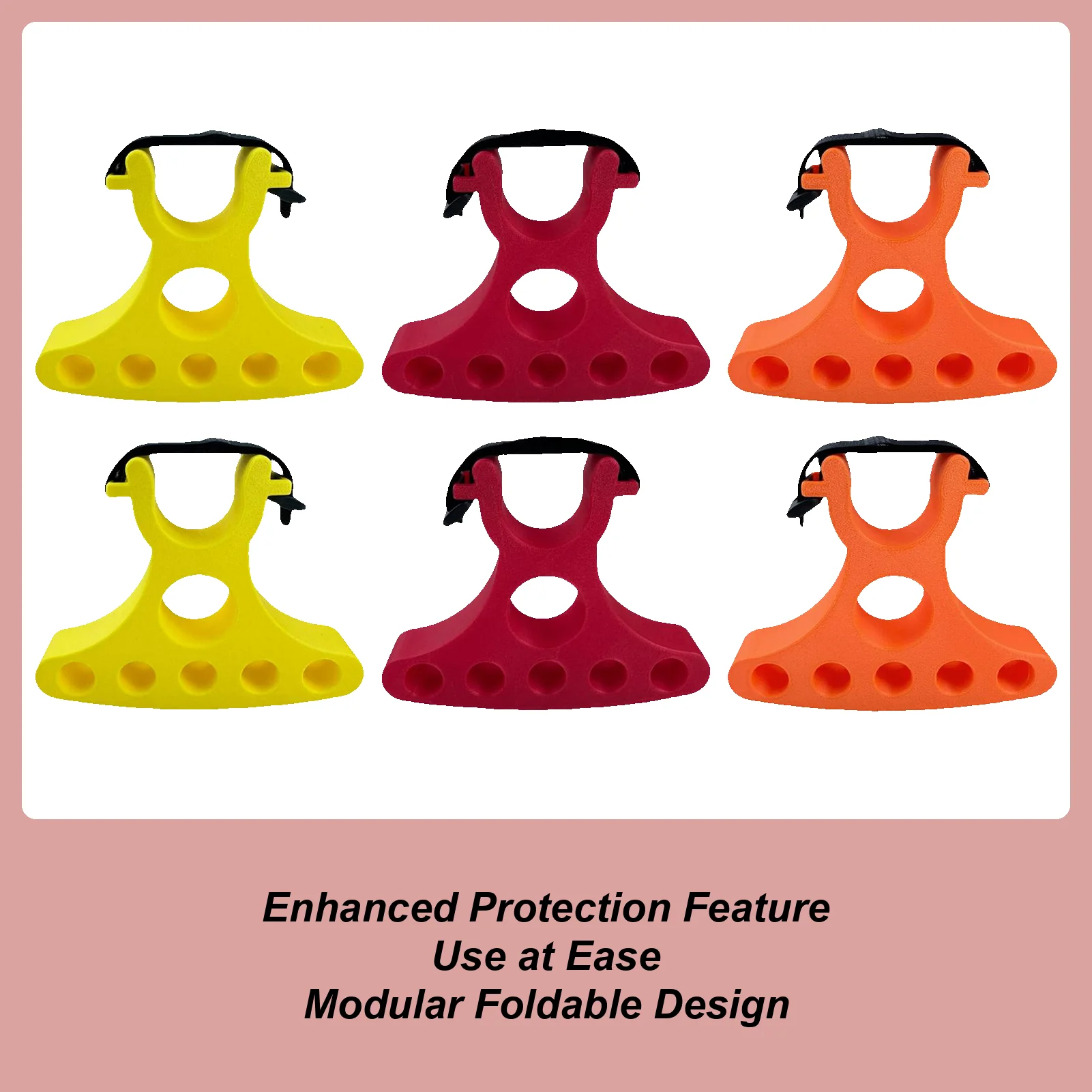 Bicycle Floor Repair Stand, 1 Pair Non-Slip Portable Bike Bracket for Sport Cyclists, Garage Workshop Home Inverted Parking Tool