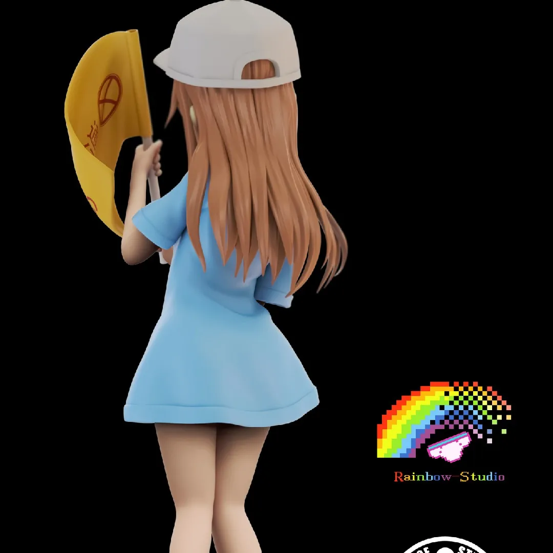 Rainbow + Big Wave Repair, Platelet, Figure Limited