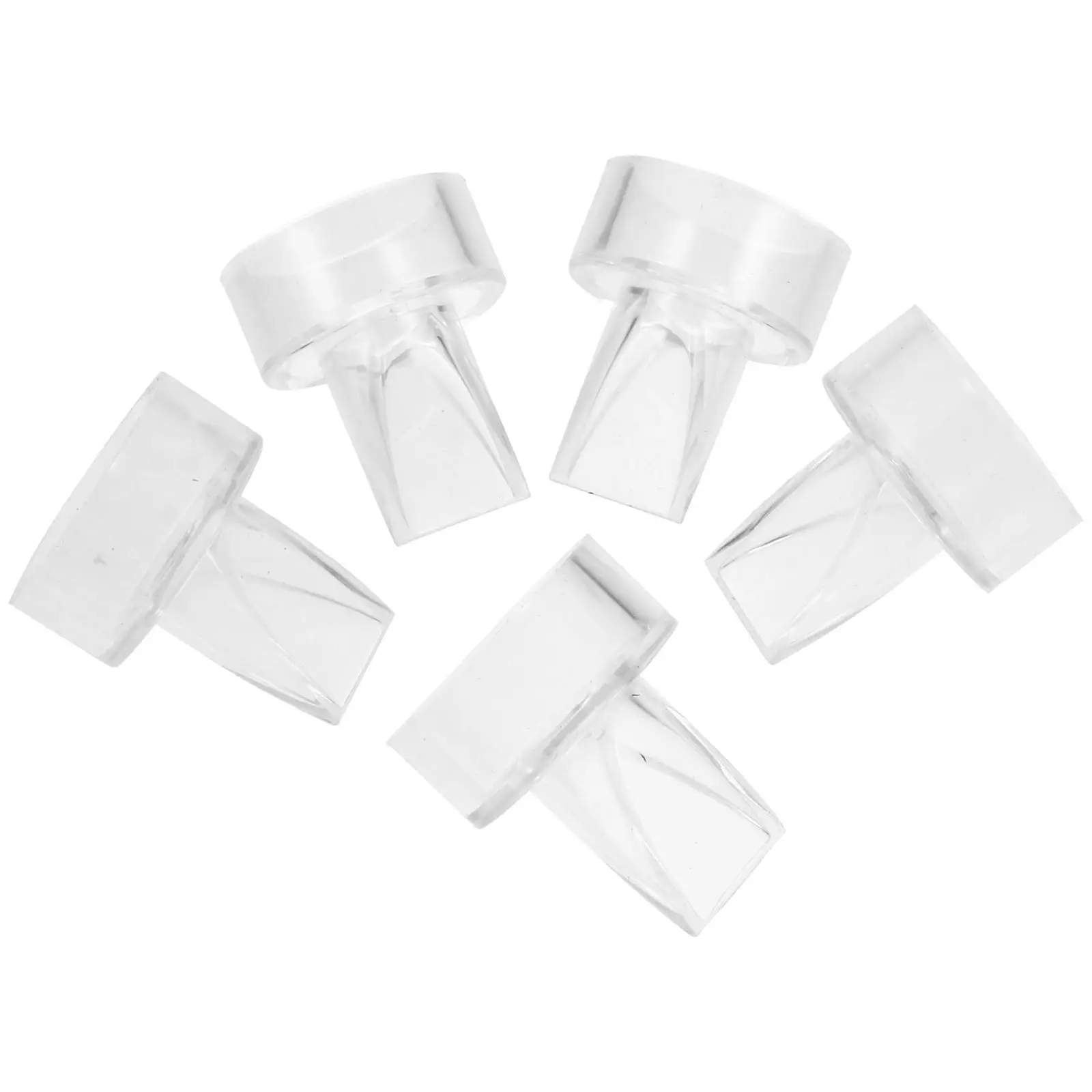 

5Pcs Breast Pump Accessories Silicone One Way Valve Anti Reflux Duckbill Valve Replacement Parts Compatible With Manual Electric