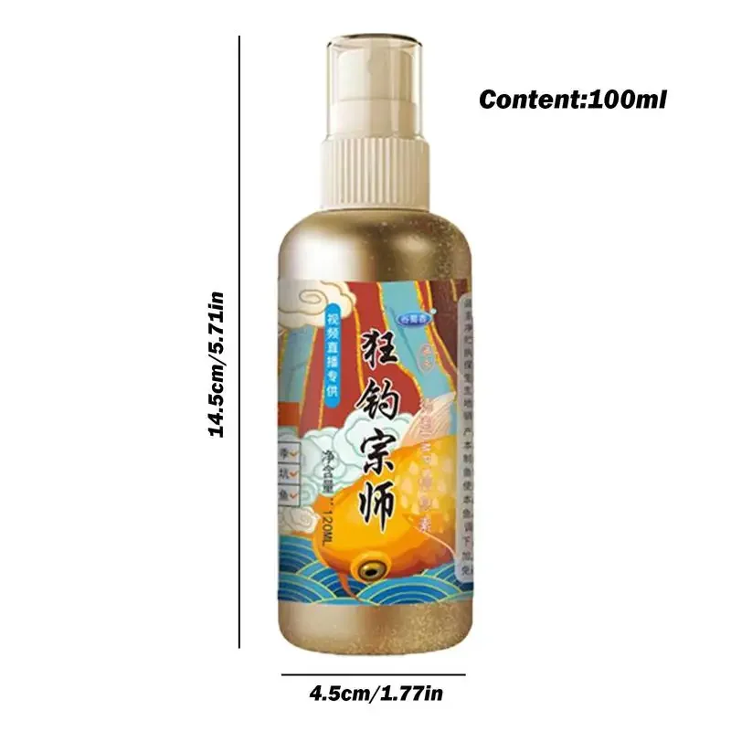 100ml Fishing Scent Bass Attractant Fish Bait Scent Fishing Attractant Natural Bait Scent Enhancer For Freshwater Anglers image 6