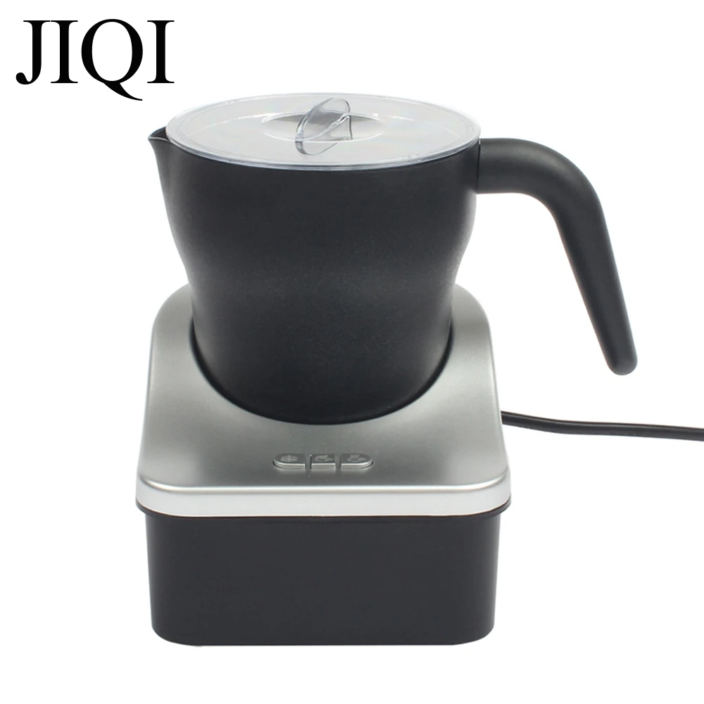 JIQI 250 مللي الحليب التلقائي Frother الكهربائية كابتشينو مقشدة Frothing رغوة القهوة دفئا صانع فقاعات ماكينة صهر الشوكولاته