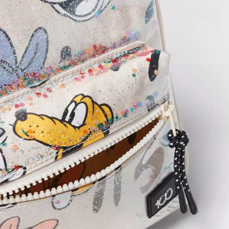 Disney cartoon Mickey Mouse New Kids Backpack Mini Schoolbag Girls and Boys Cute Shoulder Bag