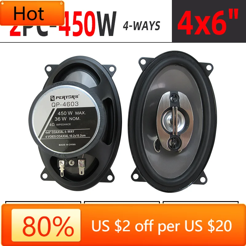 capuchons-de-tiges-de-valve-2-pieces-4x6-pouces-2x450w-900w-haut-parleur-coaxial-hi-fi-4-voies-pour-voiture-haut-parleur-de-porte-audio-pleine-gamme