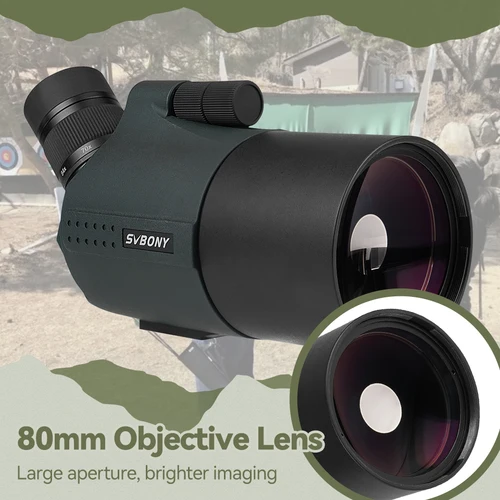 Imagen 2 del producto Svbony SV41Pro Mini Mak telescopio compacto de 20-84x80mm para observación de aves uso terrestre y económico de doble propósito
