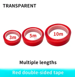Double-sided Length 3M 5mm 6mm 8mm 10mm 12mm 15mm Strong Clear Transparent Acrylic Foam Adhesive Tapedouble Sided Adhesive Tape