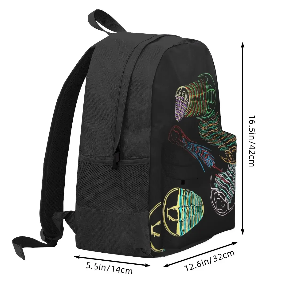 Cambrian Era Trilobites 2 mochilas para niños y niñas, mochila escolar de dibujos animados para estudiantes, mochila para computadora portátil, bolso de hombro