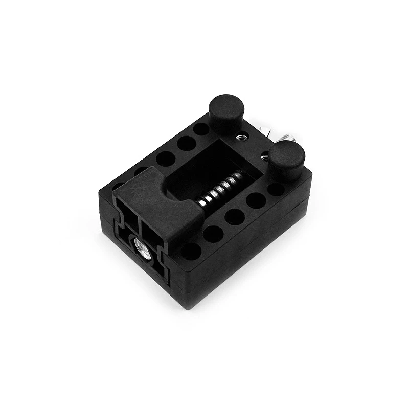 Kit alat perbaikan jam tangan, dukungan dasar perbaikan jam tangan untuk jam tangan tali pergerakan penjepit kenari alat perbaikan tetap pembuat arloji