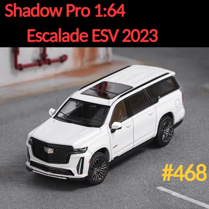 SHADOW Pro Diecast 1:64 Scale Escalade ESV 2023 Alloy Car Model