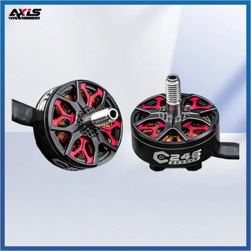 

AxisFlying C246 2406 Brushless Motor 1650KV 1850KV 2050KV 6S for FPV Sbang Freestyle Cinematic Shooting Drone