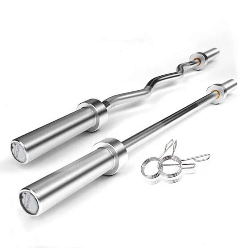 

Pro Custom 6-8Ft 2.5Lb Pole Fitness Beam Barbell Bar Straight and Curved Weightlifting Made of Steel