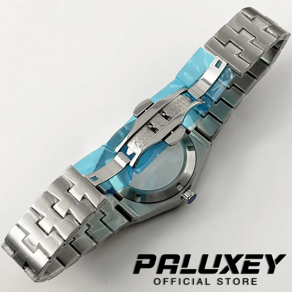 41mm fit Overseas Serieswatch case NH34 NH35 NH36 NH70 NH72 Movement Watch Part Mod Brush Finish Bracelet For 33mm Dial