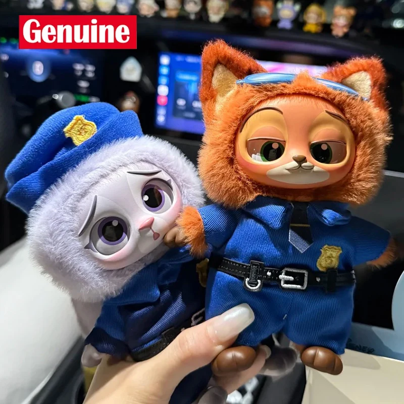 

100% натуральная виниловая коробка Zootopia для лица, кулон, кукла, Ник Джуди, подвески на День святого Валентина, загадочная коробка, кавайная подарочная модель игрушки