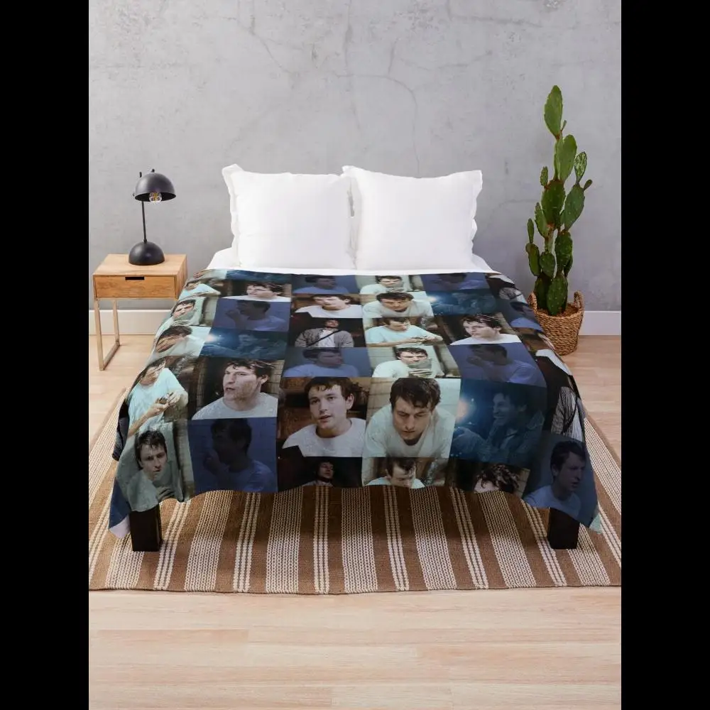 

Adam Stanheight Leigh Whannell Throw Blanket Soft Cozy Plaid Design for Living Room Couch Home Textiles Collection