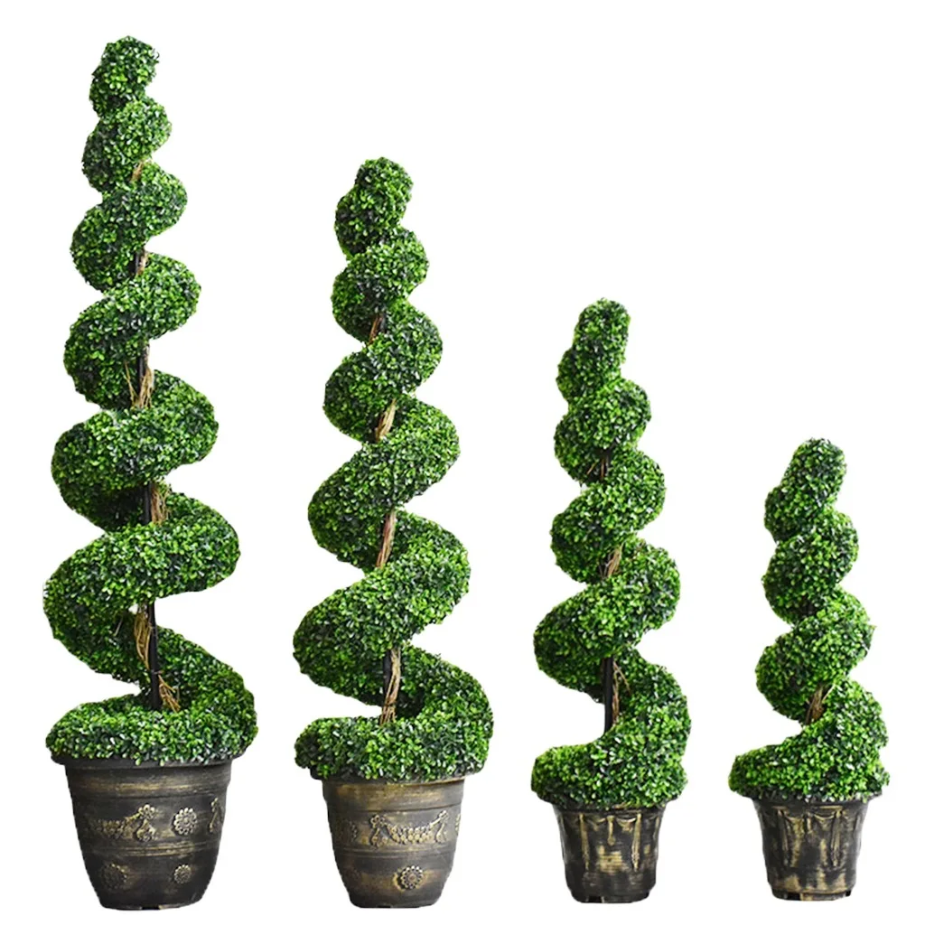 

Factory direct sale simulation spiral tree simulation snake tree indoor home decoration ornaments Milan tree