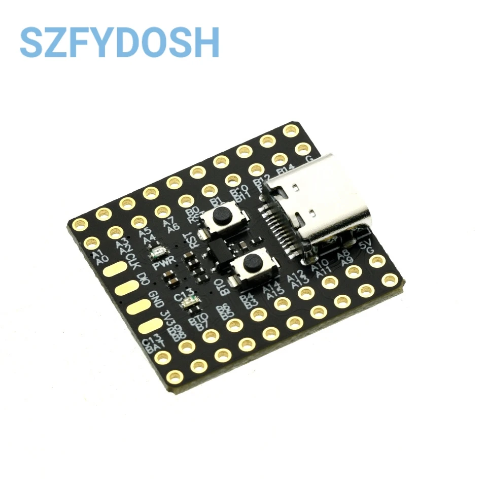 STM32F103C8T6 Mini Imported Original Chip Single Chip Ch340 ARM Architecture Minimum System Board