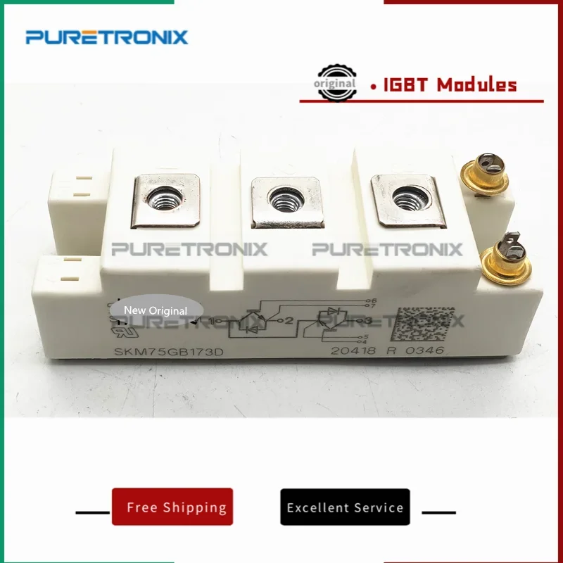 

SKM75GB173D Новый оригинальный модуль IGBT