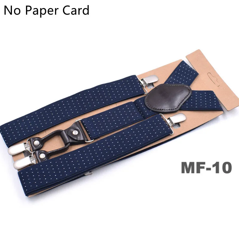 3.5 X 120cm Unisex Adult Suspenders Men Adjustable Elastic 4 Clips Women Trousers Braces For Pantalones Vaqueros Mujer