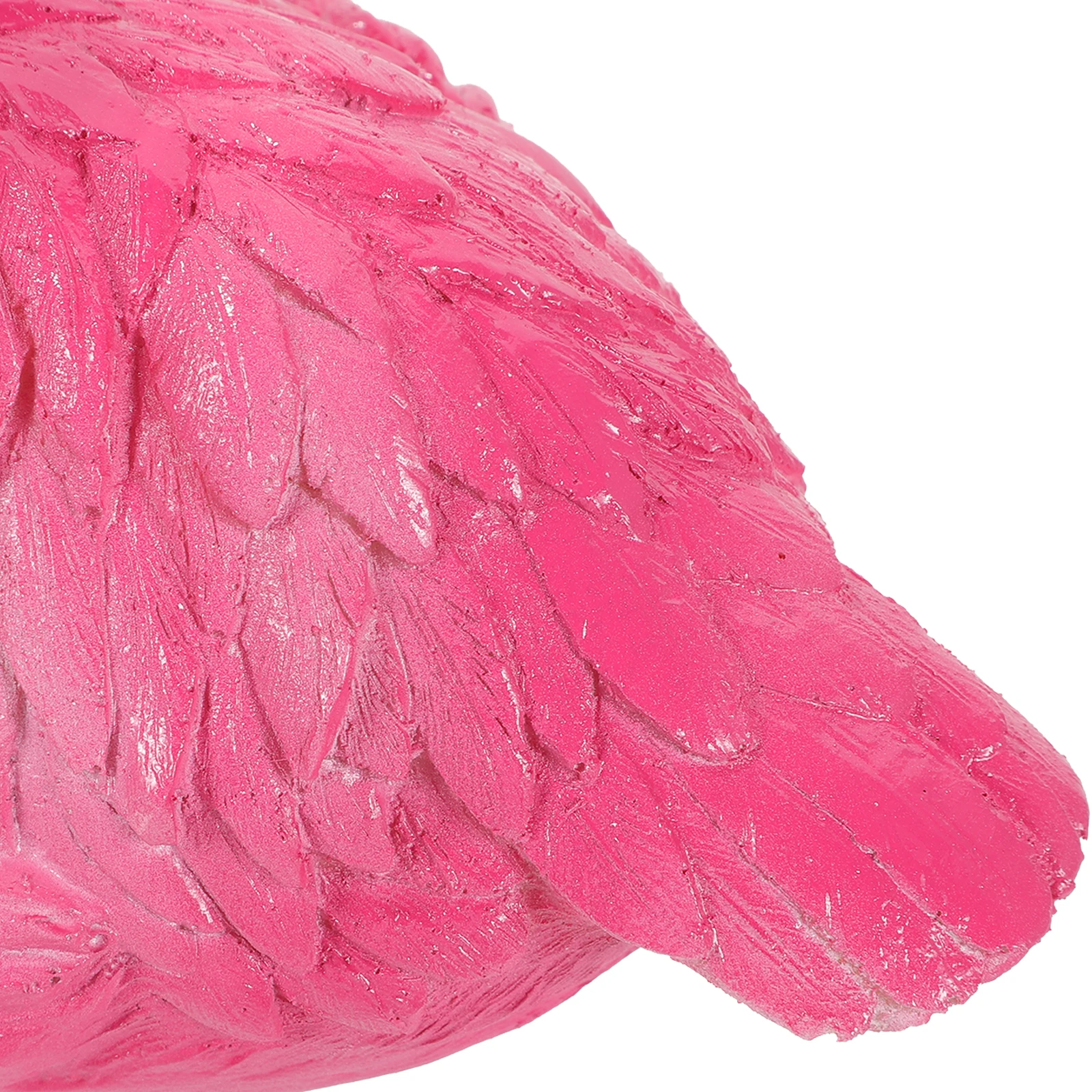 

Simulated Flamingo Ornament Sculpture Aquarium Figurine Outdoor Fish Tank Floating Decor