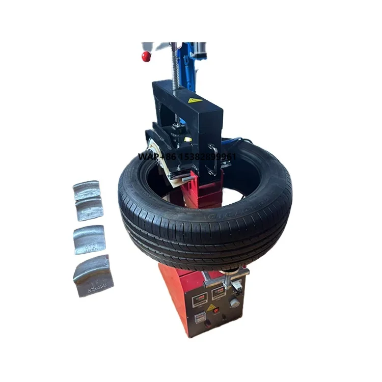 

The Machine Equipped with Steel Molds Multiple Angles for Better Tire Fit Various Tire Repairs Electric Tool for Tire Repair
