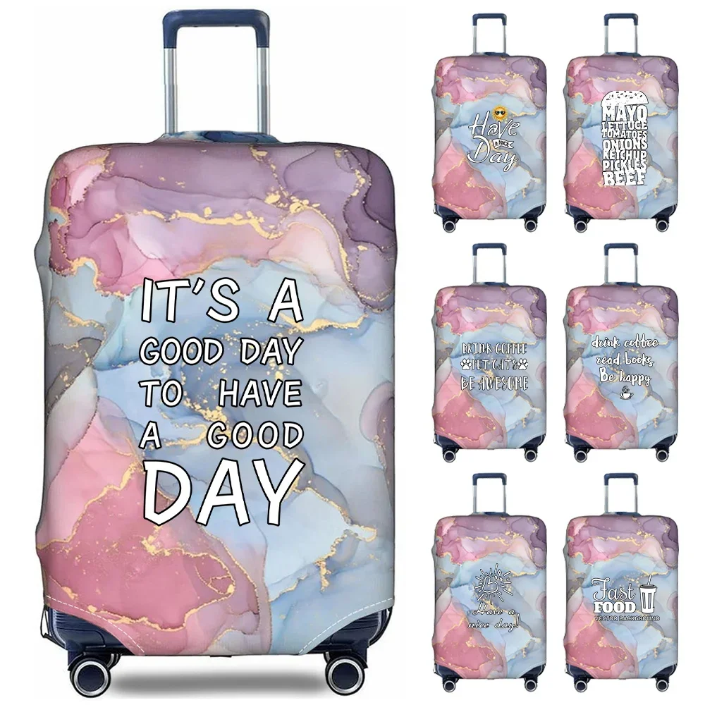 Suitcase Covers Portable Trolley Box Cover Zipper Suit for 18-32 Inch Bag Stretch Fabric Dust Cover Travel Accessories