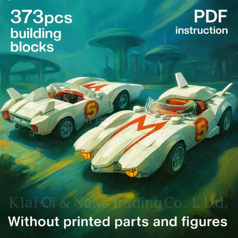 

Car Model 320 Pieces MOC Speed Champion Racing Vehicle DIY Creative Educational Children's Building Blocks Gift