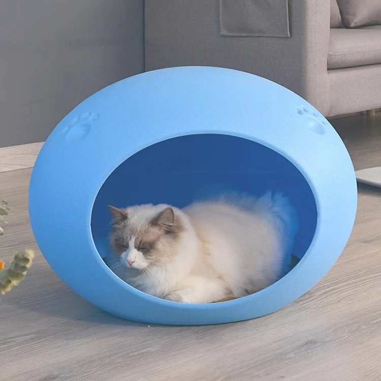 Tent Cat Bed Supplies Pet Accessories Plastic Cat Nest Kennel Outdoor Rain and Waterproof Balcony Maternity Bed Stray Cat House