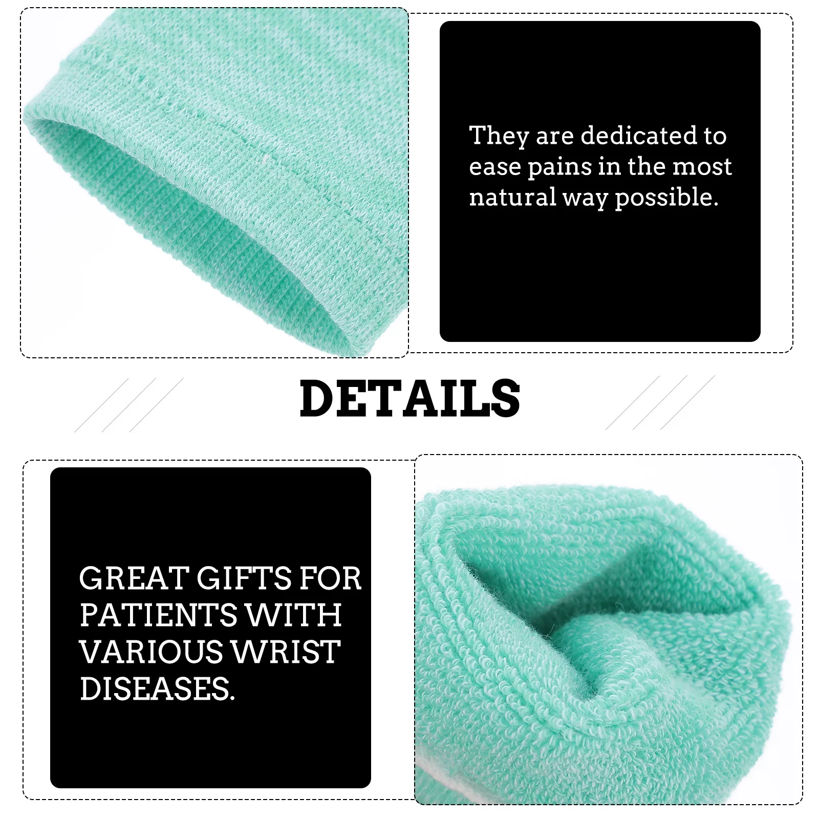 

5pcs Wrist Support Braces Compression Adjustable Arthritis Carpal Tunnel Relief Exercise Recovery Wrist Sleeves Health Care